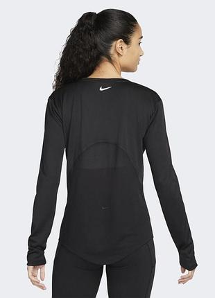 Nike жіночий спортивний лонгслів dri-fit miler top ls nfs, оригінал, новий, розмір m, кофта для бігу, фітнесу та тренувань