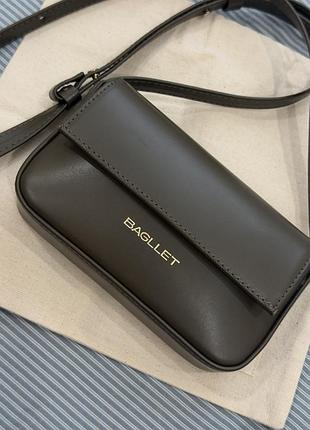 Сумка жіноча bagllet mini шкіряна