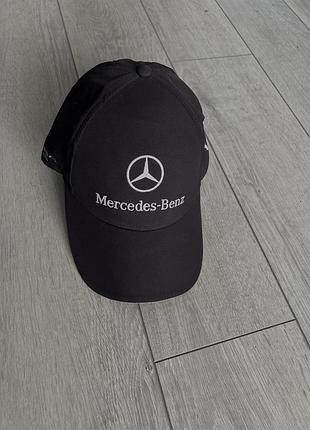 Кепка бейсболка пума puma mercedes amg petronas f1 team / мерч формула-1