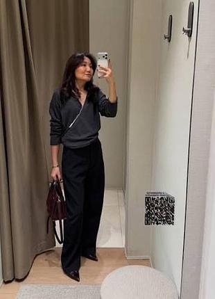 Стильна кофта на запах massimo dutti 5