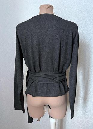 Стильна кофта на запах massimo dutti 8