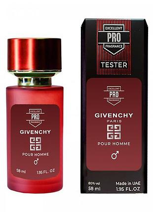 Givenchy pour homme тестер pro чоловічий 58 мл