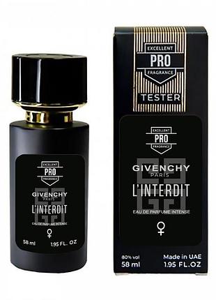 Givenchy linterdit eau de parfum intense тестер pro жіночий 58 мл
