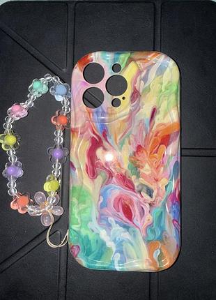 Чохол apple iphone 14 pro max різнокольоровий