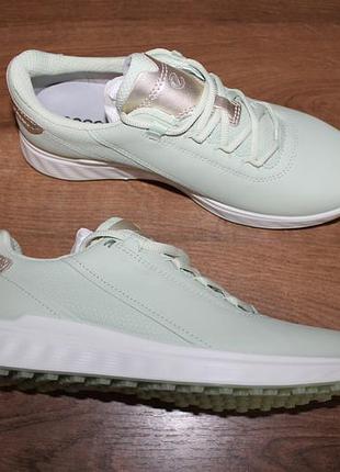Кожаные кроссовки ecco golf s-casual, 38 размер