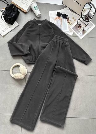 Флисовый спортивный костюм 5