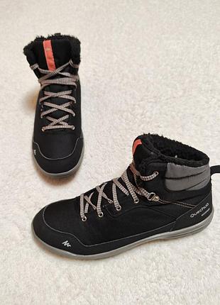 Ботинки quechua sh100 warm mid 41р 26см как новые