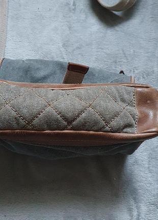 Винтажная сумка fossil! 7