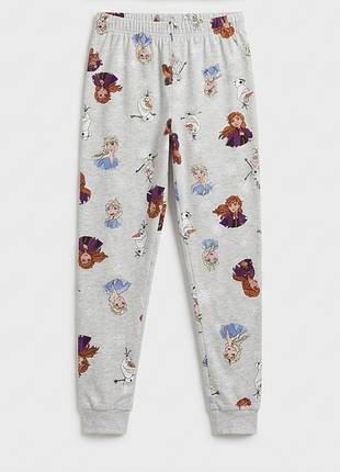 Детские пижамные брюки disney frozen (холодное сердце) для девочки 9–10 лет, 140 см