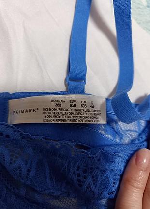 Бюстгальтер кружевной баллонет 80в
primark 2