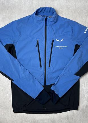 Мужская треккинговая куртка-софтшелл salewa agner durastretch (dst)