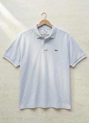 Поло чоловіче lacoste блакитне