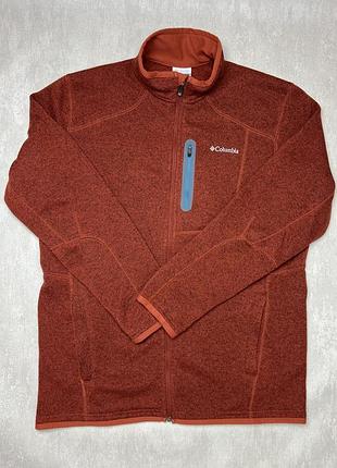 Мужская флисовая кофта columbia altitude aspect full zip fleece jacket
