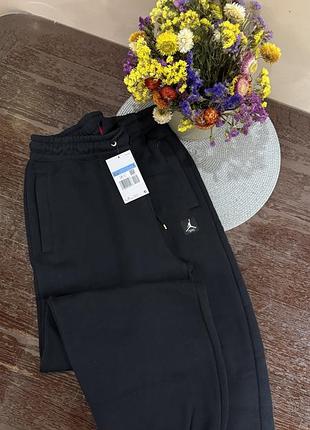 Спортивні штани жіночі air jordan flight fleece pants чорні