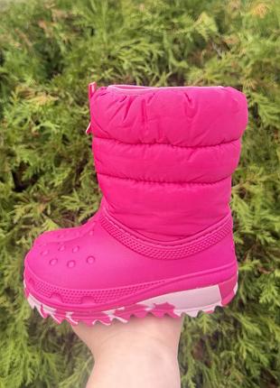 Зимові чоботи crocs c10 (16см) 3