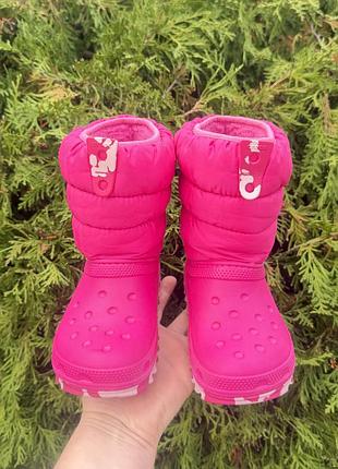 Зимові чоботи crocs c10 (16см) 2