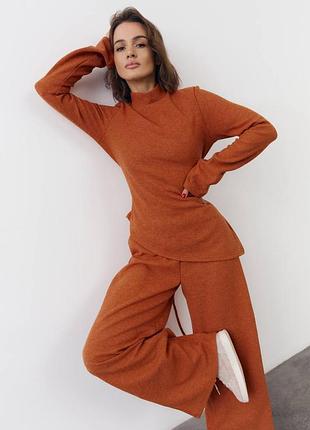 Костюм ангора в рубчик в кольорах