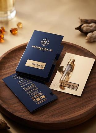 Montale amber musk парфумована вода 2 мл пробник