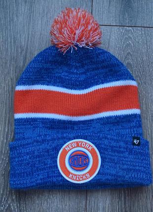 New york knicks шапка тепла оригинал / `47 brand