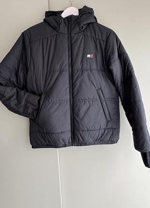 Куртка чоловіча tommy hilfiger sport чорна розмір xs-s