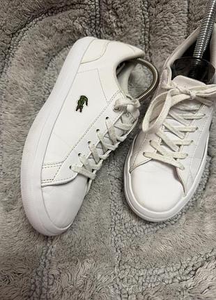 Кеди  lacoste lerond 34.5 р.( уст 23 см,тайланд