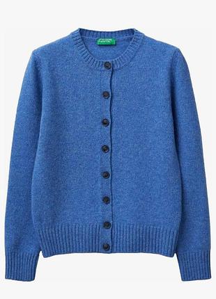 Вовняний кардиган benetton 5