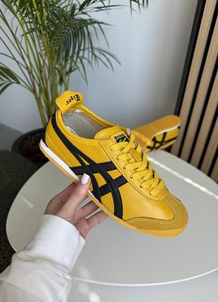 Мужские кроссовки asics onitsuka tiger mexico 66 yellow black 43-44-45