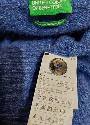 Вовняний кардиган benetton 8