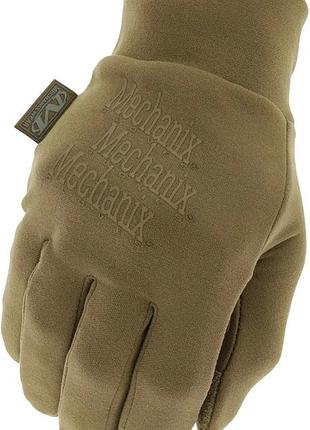 Перчатки mechanix coldwork base layer l coyote
