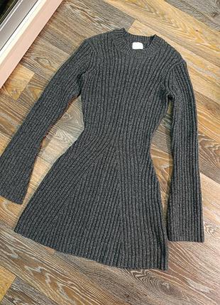 Теплое платье h&amp;m 3