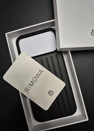 Чехол rimowa 17, 18 pro max черный