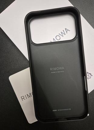 Чехол rimowa 17, 18 pro max черный 6