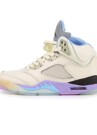 Мужские кроссовки nike air jordan 5 retro dj khaled peach
