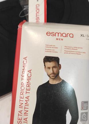 Мужская термокофта термобелье лонслив р. xl xxl esmara men ничевина