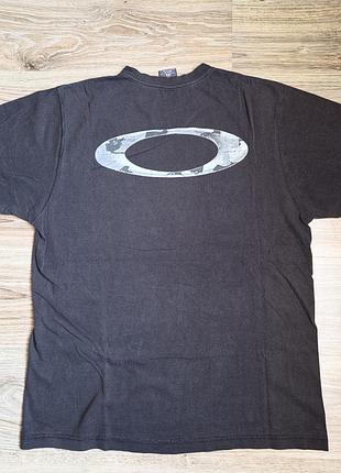 Vintage oakley software t-shirt 90s 00s винтажна футболка окли оукли софтвер логотоп архів центр лого розмір xl хл y2k gorpcore techwear раритет
