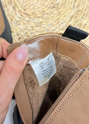 Осінні чоботи h&m для дівчинки 6