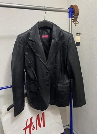 Шкіряний піджак жакет for women leathers real leathers пальто шкіра куртка кожа 3