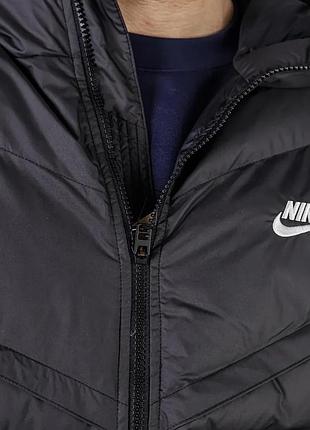 Чоловіча куртка-пуховик nike чорна 3