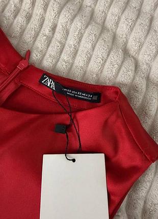 Вечірня сукня жіноча zara червона