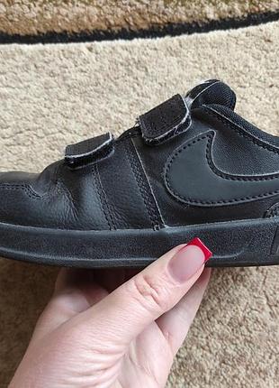 Кожаные кроссовки на мальчика nike 5