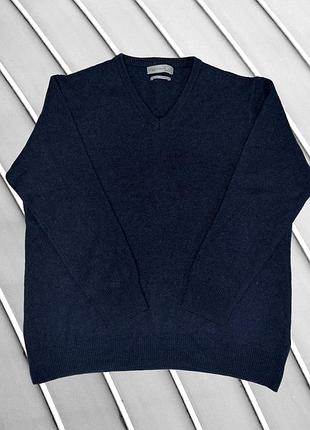 Женский свитер m&amp;s xl l eu 42 4481 14 16 ua 48 50 джемпер пуловер кофта шерстяной свитер с v вырезом трикотажный пуловер шерстяной свитер