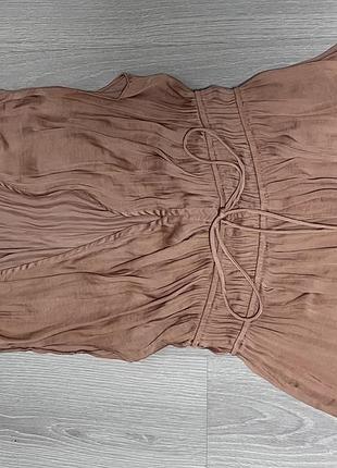 Блуза жіноча h&m коричнева розмір 40