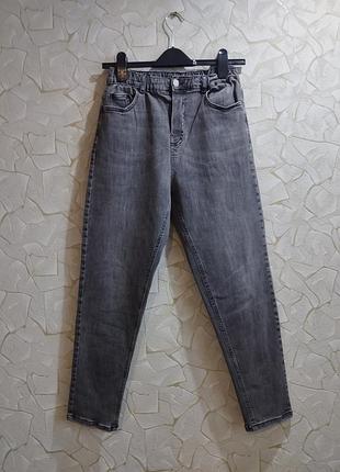 Джинсы zara серые тянутся