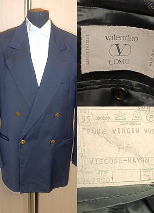 Фірмовий вовняний піджак valentino