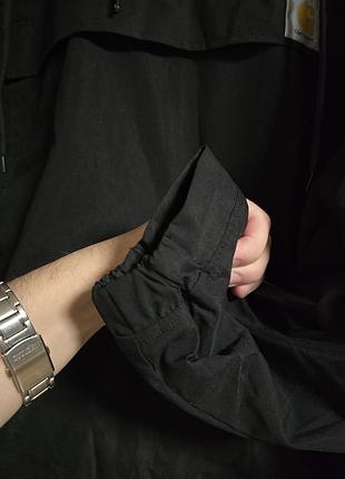 Carhartt wip nimbus pullover jacket in black 6