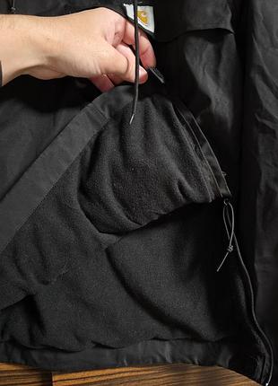 Carhartt wip nimbus pullover jacket in black 4
