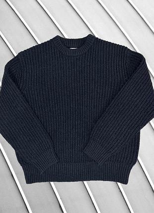 Женский свитер zara m eu 38 ua 44 джемпер пуловер кофта оверсайз свободный свитер трикотажный джемпер свитер свободного кроя пуловер