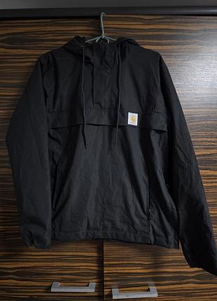 Carhartt wip nimbus pullover jacket in black 2