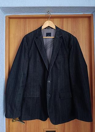 Чоловічий піджак блейзер daniel hechter paris (р. 54-56 / xl-xxl) оригінал