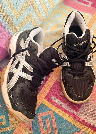 Кросівки чоловічі asics чорні з білим